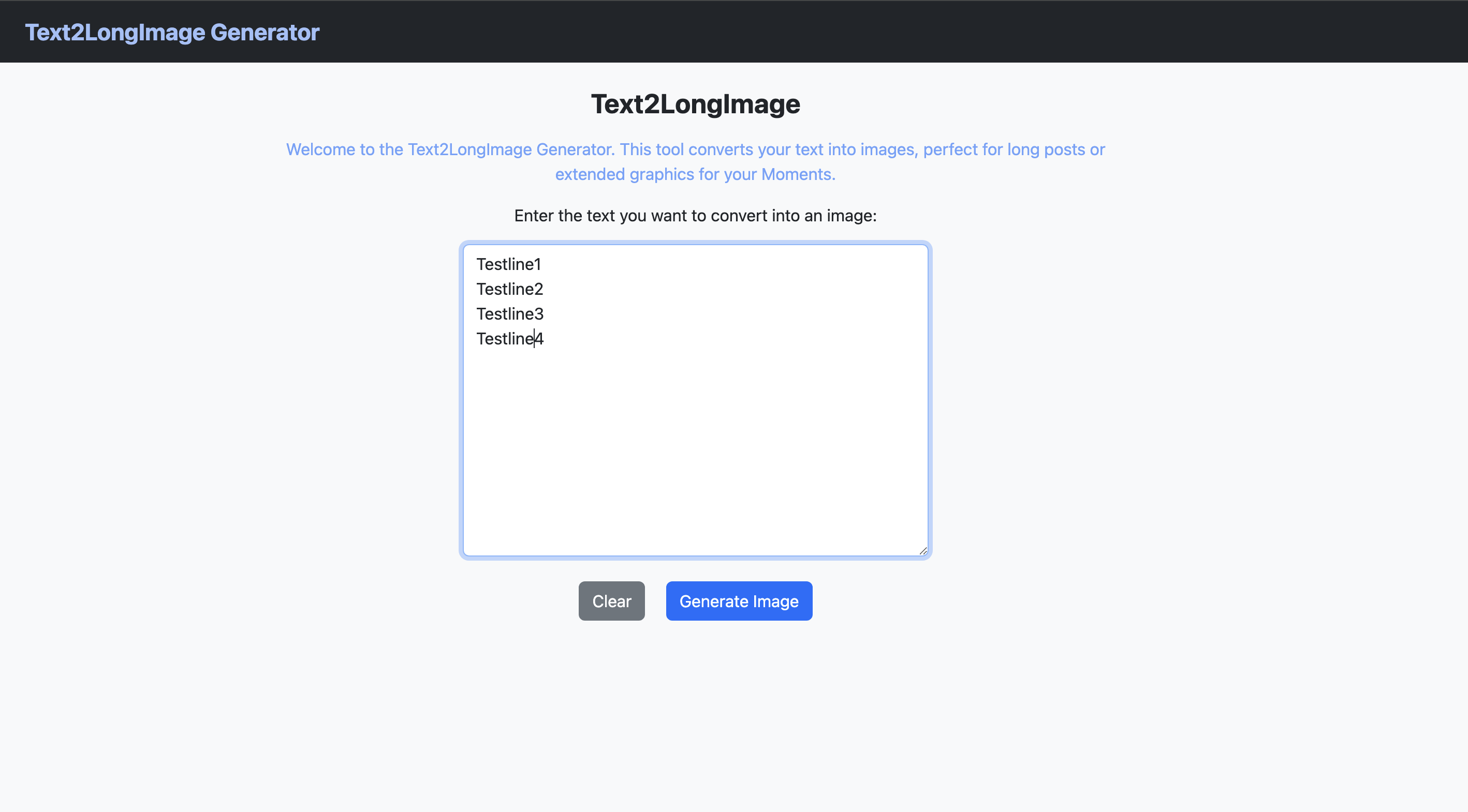 Text2LongImage